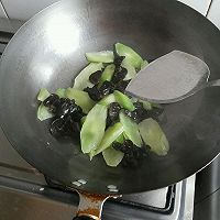 莴苣炒木耳 莴苣炒木耳