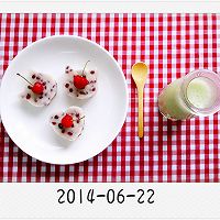 养生甜品【山药红豆糕】营养爱心早餐