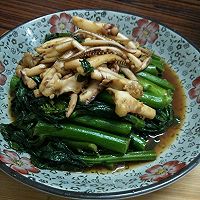 介蓝炒鱿鱼须 介蓝炒鱿鱼须