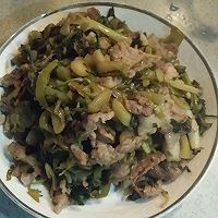 酸菜炒猪肉