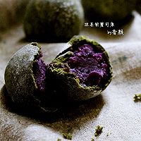 抹茶紫薯司康 抹茶紫薯司康