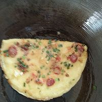 番茄腊肉煎饼 番茄腊肉煎饼