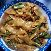 猪肉豆角焖面