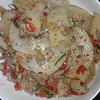 肉末炒藕片 肉末炒藕片