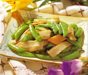 蜜豆鱼片 蜜豆鱼片