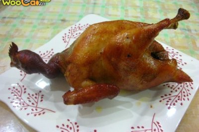 色香味俱全的超级烤鸡 色香味俱全的超级烤鸡