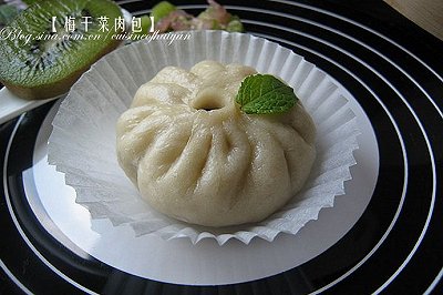 #早餐#-主食系列--席卷包子铺的人气早餐--【梅干菜肉包】 #早餐#-主食系列--席卷包子铺的人气早餐--【梅干菜肉包】