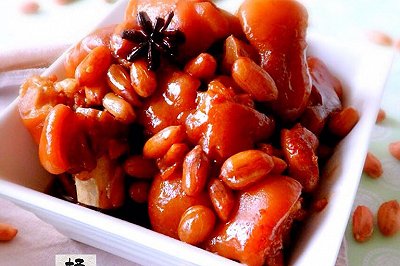 腐乳猪蹄炖花生 腐乳猪蹄炖花生
