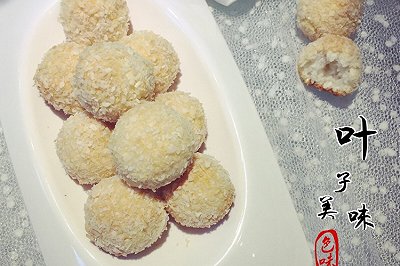 蛋白椰蓉球 蛋白椰蓉球