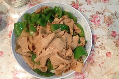 尖椒豆皮 尖椒豆皮
