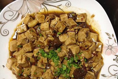 牛肉酱焖老豆腐 牛肉酱焖老豆腐