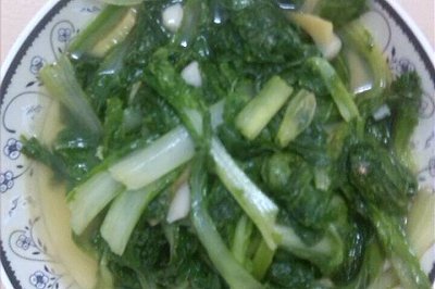 清炒小白菜