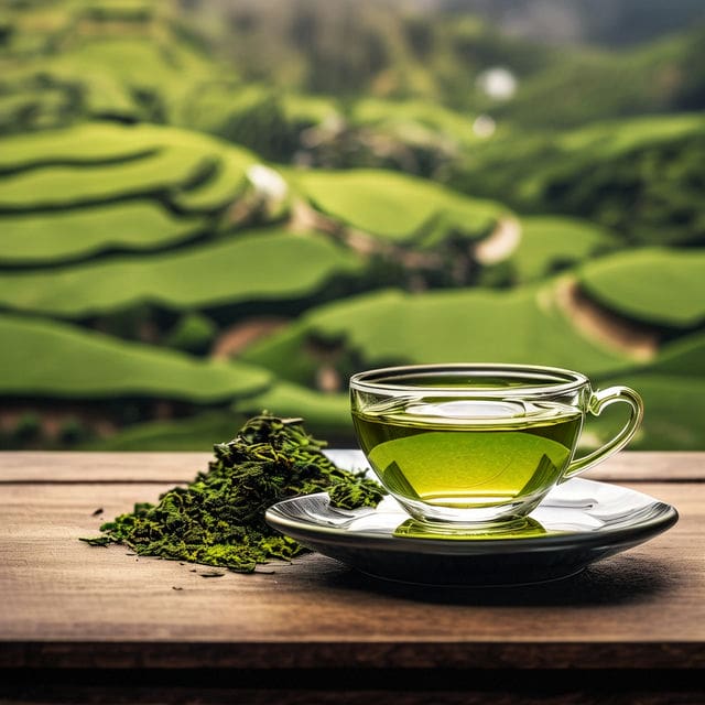 绿茶与黄芪的完美搭配泡水饮用的科学解析与健康益处